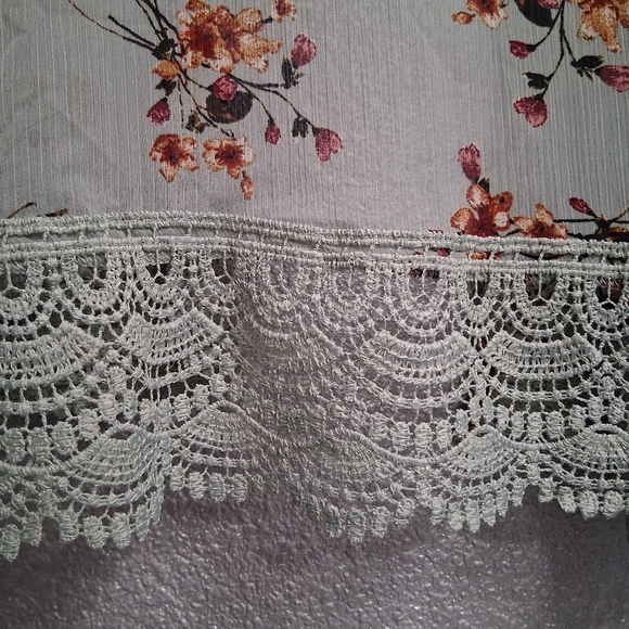 Rewind Open Floral Kimono/Cover Up   Size M - Picture 12 of 13